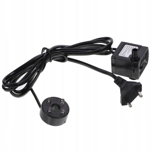 3W vodena pumpa sa LED svjetlom za fontane i ribnjake do 500 l/h