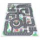 DJEČJI DIZAJNIRANI TEPIH 120x180 - ULICE, CESTE, AUTOMOBILI, GRADSKI