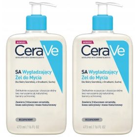   CeraVe SA Gel za čišćenje s trostrukim ceramidom i hijaluronskom kiselinom, 473 ml