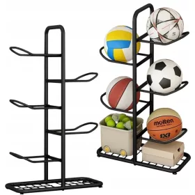 Metalni stalak za lopte 86 x 58 x 24 cm