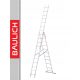 Baulich ljestve 6,55 m aluminijske 3 x 11 do 150 kg