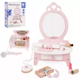   Princezini drveni toaletni stolić s ogledalom Classic World Beauty