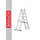 Baulich ljestve 3,96 m aluminijske 2 x 7 do 150 kg