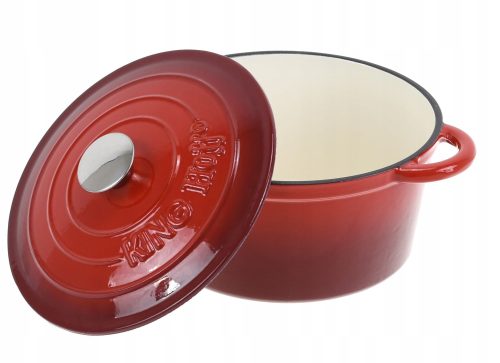 Kinghoff Emajlirani lonac od lijevanog željeza 2,4 L
