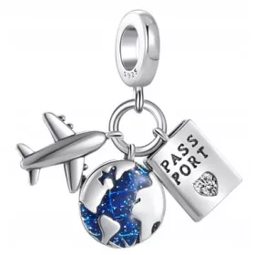  PRIVJESAK CHARMS PUTOVNICA AVION GLOBUS