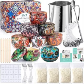 VELIKI DIY KOMPLET ZA IZRADU SVIJEĆA OD SOJE