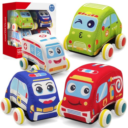 Plišani set mekanih automobila - idealan poklon za djecu