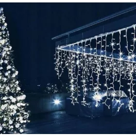   Svjetlosna zavjesa 500 LED lampi Hladno bijela FLASH 301 - 500 lampi