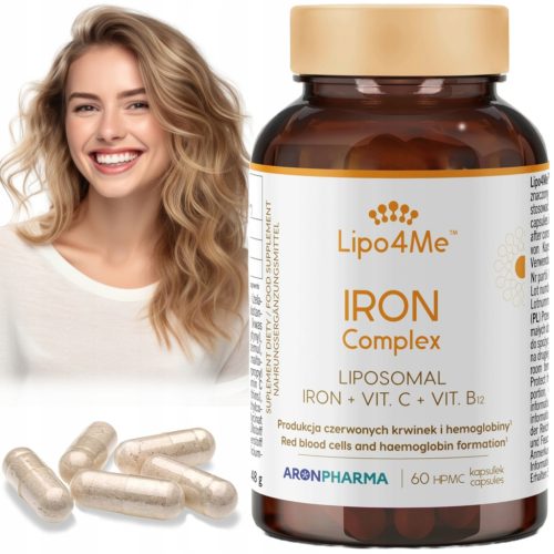 Lipo4Me™ Iron Complex - Liposomski Kompleks Željeza, Vitamina C i B12