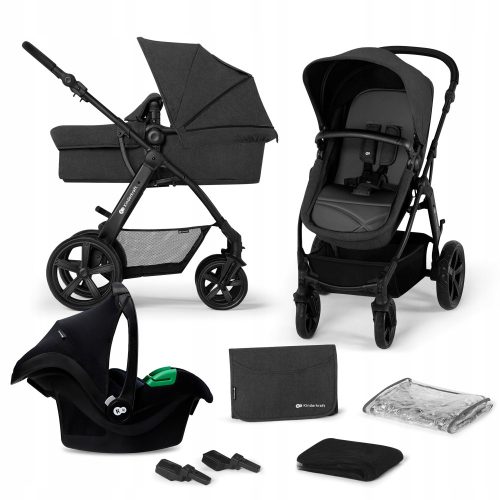Multifunkcionalna Kinderkraft 3u1 dječja kolica MOOV CT + MINK PRO i-Size
