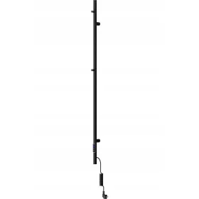   PINO ELEKTRIČNI RADIJATOR S VJEŠALICAMA 1405 x 32 MM CRNI 75 W