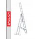 Baulich ljestve 8,1 m aluminijske 3 x 12 do 150 kg