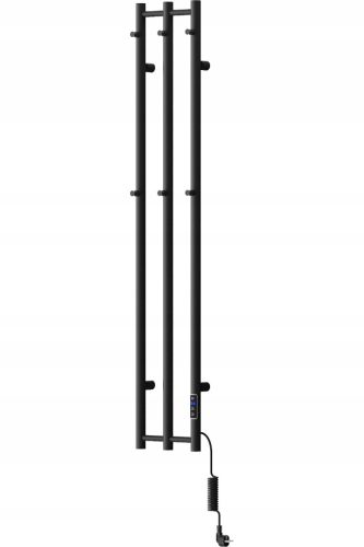 Električni radijator Mexen Pino s vješalicama 1405 x 242 mm crni 200 W