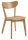 Stolica Roxby NATURAL WOODEN za retro blagovaonicu