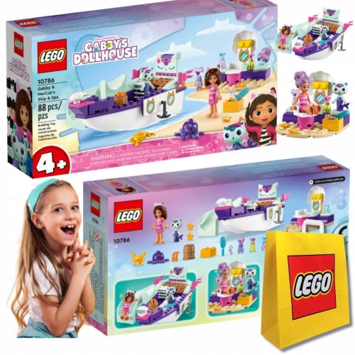  LEGO Gabi's Cat House 10786 Gabi i brod i toplice sirena