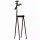  FIGURICA SOBOVA XL, moderan stil, metal, crna, visina 55 cm