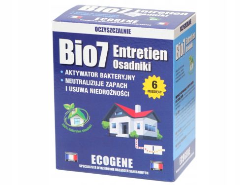 Bio7 Ekološko Sredstvo za Čišćenje Otpadnih Voda 480g - Za Efikasno Održavanje i Čišćenje Sustava Taložnika