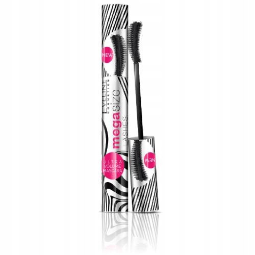 Eveline Mega Size Lashes Crna Maskara za Produljenje i Zgušnjavanje 10ml