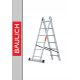 Baulich ljestve 3,7 m aluminijske 2 x 6 do 150 kg