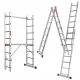 Baulich ljestve 2,98 m aluminijske 3 x 8 do 150 kg