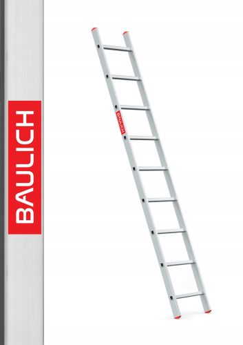 Baulich ljestve 3,46 m aluminijske 1 x 9 do 150 kg