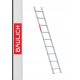 Baulich ljestve 3,46 m aluminijske 1 x 9 do 150 kg