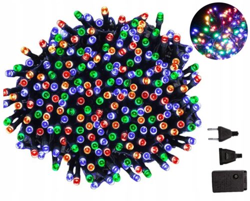 Lampice za božićno drvce LED 500 šarene multi color