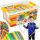  KREATIVNI SET SLAMČICA Construction Blocks Tubes Sticks Box 800 kom.