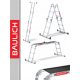 Altrex ljestve 4,34 m aluminijske 2 x 4 do 150 kg