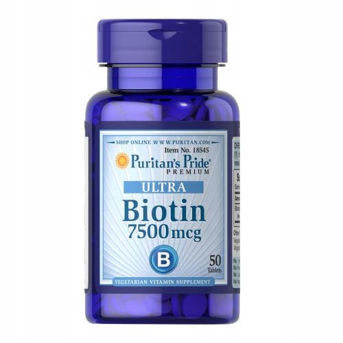 Puritan's Pride Biotin Plus 7500mcg za Kosu i Nokte