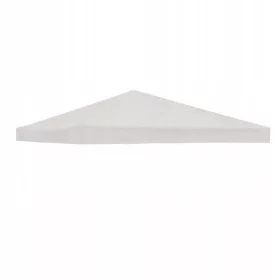 Vrtni paviljon s krovom od cerade Carbon 300 x 300 cm krem