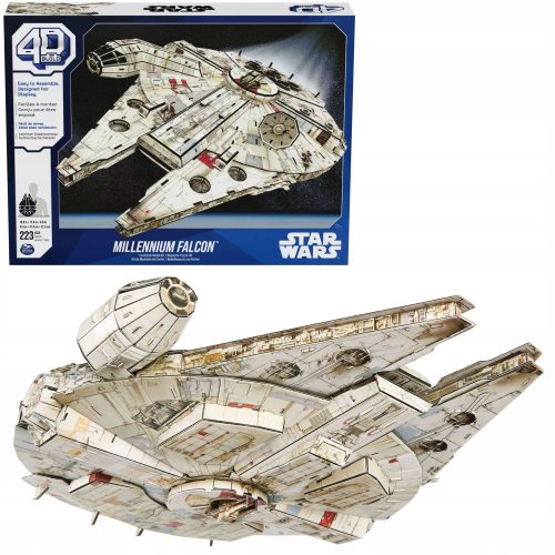 STAR WARS MILLENNIUM FALCON 3D MODEL SLAGALICA 43 CM
