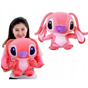   MASKOTA LILO I STICH PRIGRLJIVA PLIŠANA IGRAČKA ružičasti MEDO 35 cm POKLON