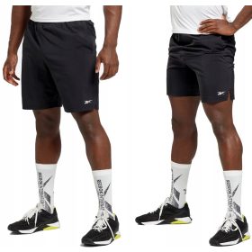    REEBOK MUŠKE TERMOAKTIVNE KRATKE HLAČE ZA TRENING ZA TERETANU M