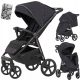 Dječja kolica Bravo Plus 2024 CRL-5515 Jet Black