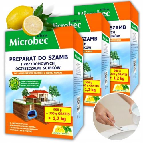 Sredstvo za održavanje septičke jame Bros Microbec Ultra 1,2 kg