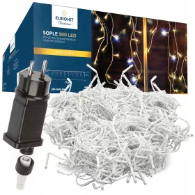 Vanjske božićne lampice EUROHIT 18 m 301-500 LED lampica