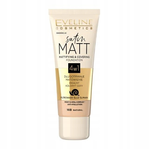 EVELINE Matirajući puder za lice 103 Natural SPF brak