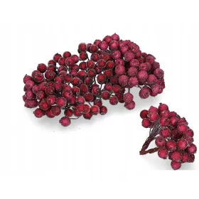  Frosted rowan, tamno bordo, 240 kom