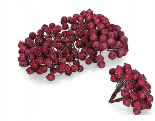  Frosted rowan, tamno bordo, 240 kom