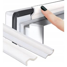 Samoljepljiva brtva za prozore i vrata - Bijela, 4 metra