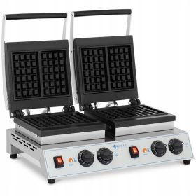   Royal Catering Profesionalna Gofrownica 2x1500W - Model RC-WMDS01