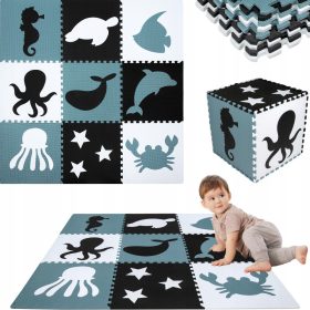    PODLOGA OD EVA PJENE VELIKA SLAGALA OD PJENE SOFT 180X180CM 9KOM OBRAZOVNA XXL