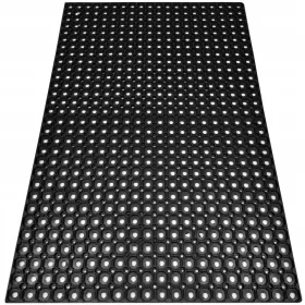 Gotovi gumeni otirač za vanjsku upotrebu 100 x 200 cm
