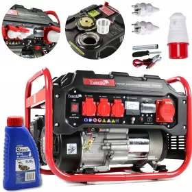    Prijenosni trofazni generator Tvardy 2800 W benzin + ulje za četverotaktne motore GEKO 0.6L (16) GEK