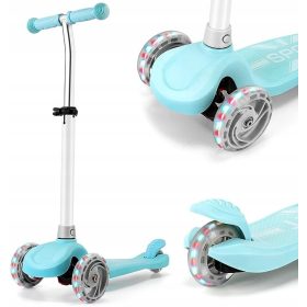   Balansni skuter na tri kotača sa LED svjetlima do 50 kg XMUSO