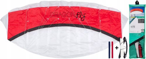 Leteći zmaj Dragon Fly 160x65 cm, akrobatski dvoredni sportski zmaj za djecu i odrasle