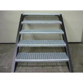 Blage metalne stepenice C27 C-SYSTEM st.100 - pocinčane