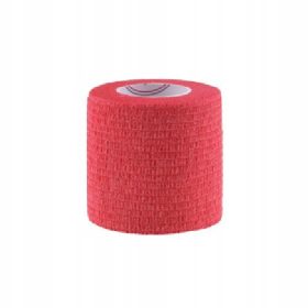 SAMOLJEPLJIVI KOHEZIJSKI BANDAŽ CRVENI 5CM X 4,5M