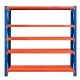 Regal za skladište od metala MEGA-M FORTIS LIGHT 200 x 200 cm, 5 polica, 1000 kg